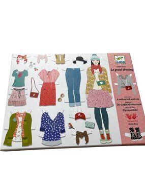 Djeco Le Grand Dressing Boxed Paper Dolls Set